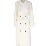 Trench lungo in pura seta 8086313 .B9352 BURBERRY 