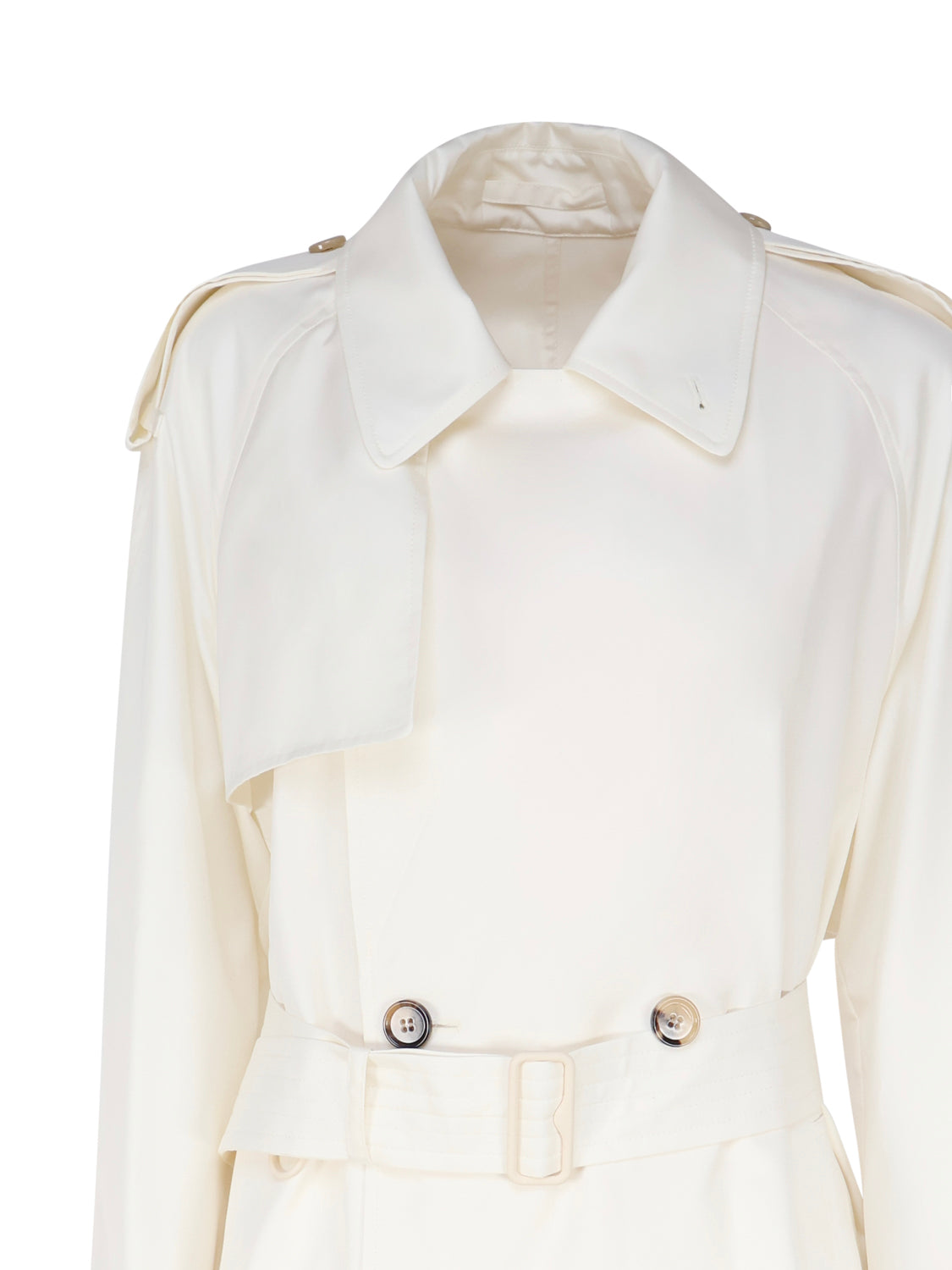 Trench lungo in pura seta 8086313 .B9352 BURBERRY 