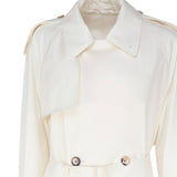 Trench lungo in pura seta 8086313 .B9352 BURBERRY 