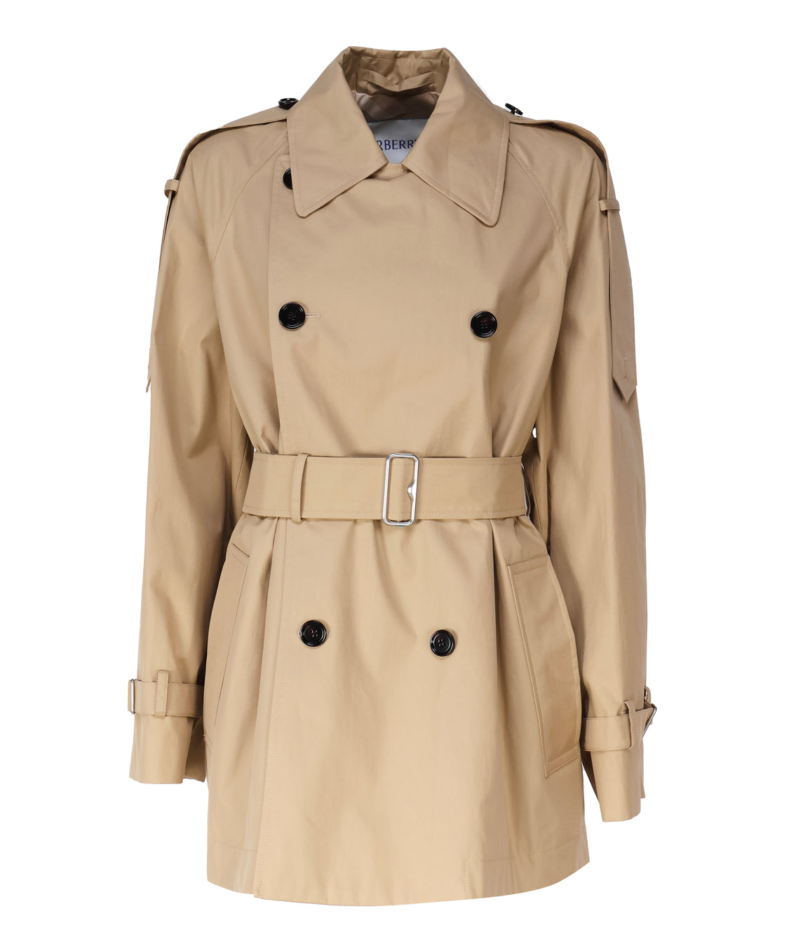 Trench in cotone corto<BR/><BR/> 8089783 .A3743 BURBERRY 