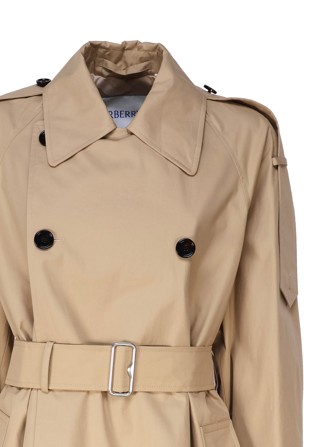 Trench in cotone corto<BR/><BR/> 8089783 .A3743 BURBERRY 