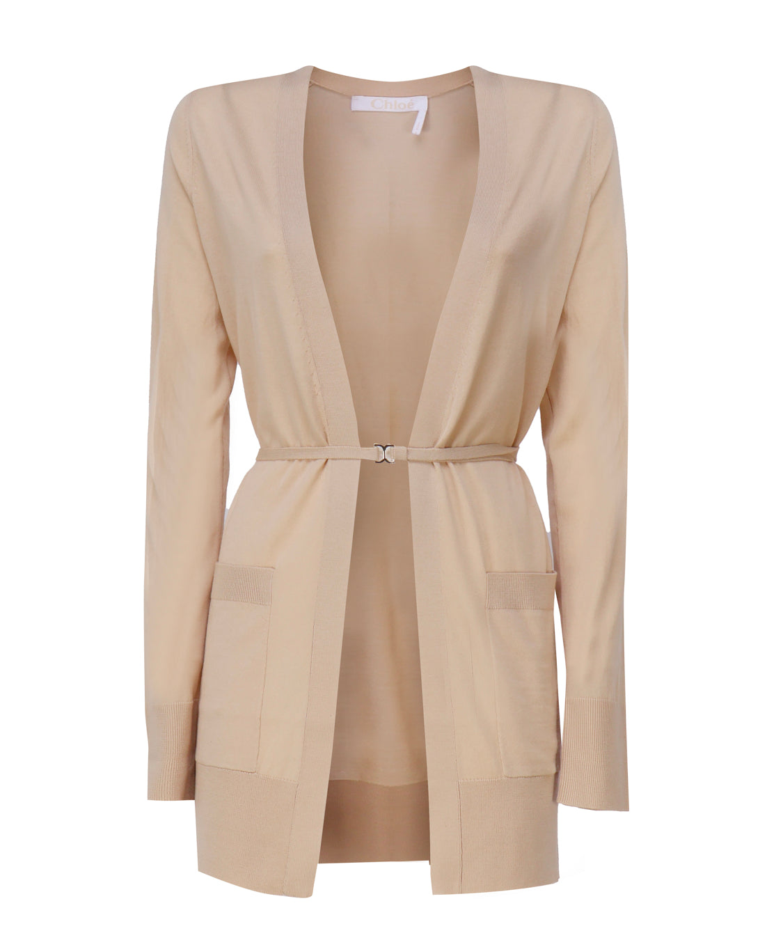 Cardigan con cintura<BR/> C24SMH01661 -24P CHLOÉ 