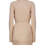 Cardigan con cintura<BR/> C24SMH01661 -24P CHLOÉ 