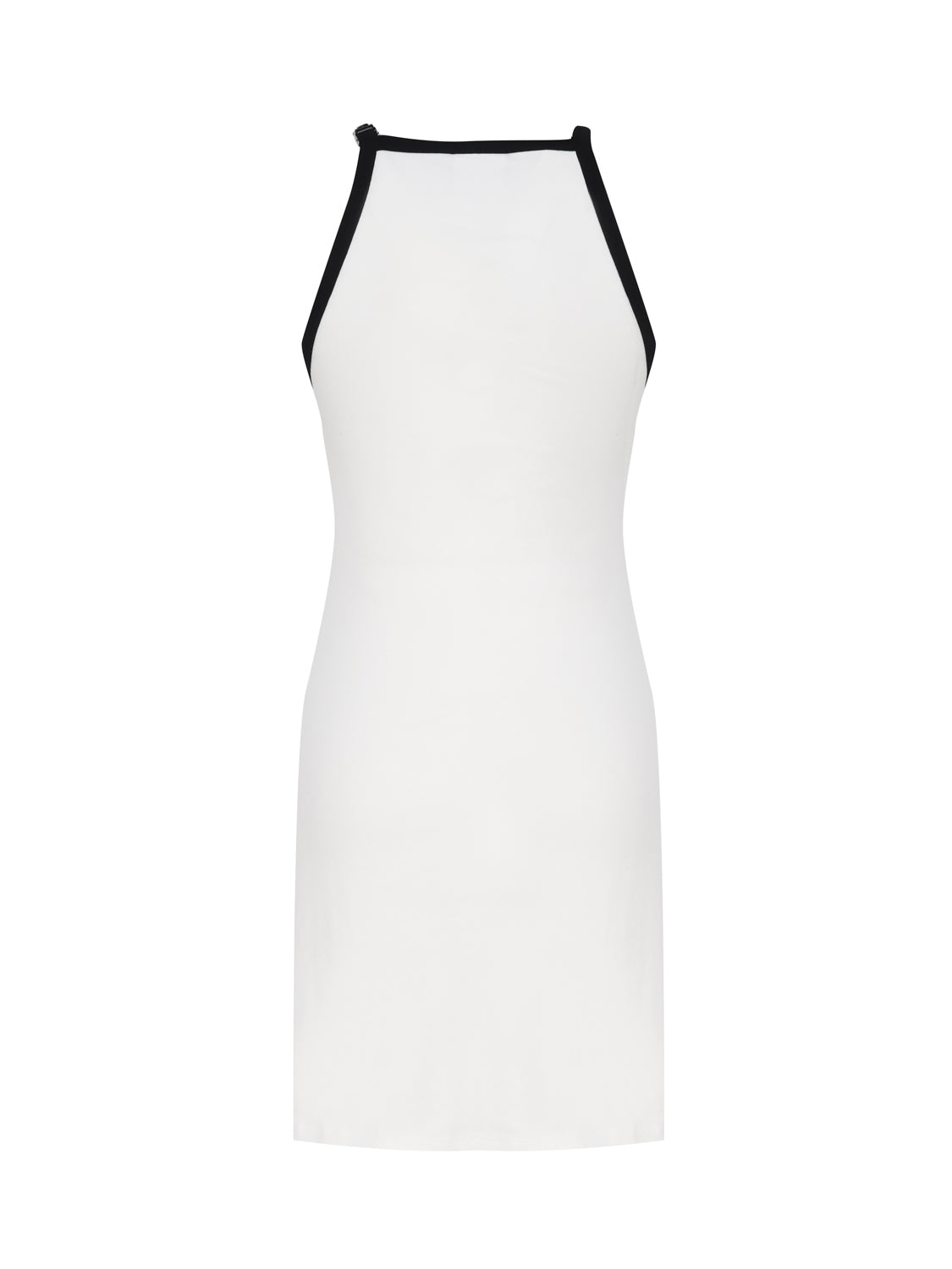 Abito in cotone con bretella a cinturino 124JR0364JS0070 -0098 COURREGES 