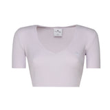 Crop top in cotone 224MPU164FI0001 -0077 COURREGES 