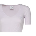 Crop top in cotone 224MPU164FI0001 -0077 COURREGES 