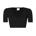 Crop top in cotone 224MPU164FI0001 -9999 COURREGES 