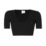 Crop top in cotone 224MPU164FI0001 -9999 COURREGES 