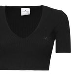 Crop top in cotone 224MPU164FI0001 -9999 COURREGES 