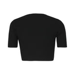 Crop top in cotone 224MPU164FI0001 -9999 COURREGES 
