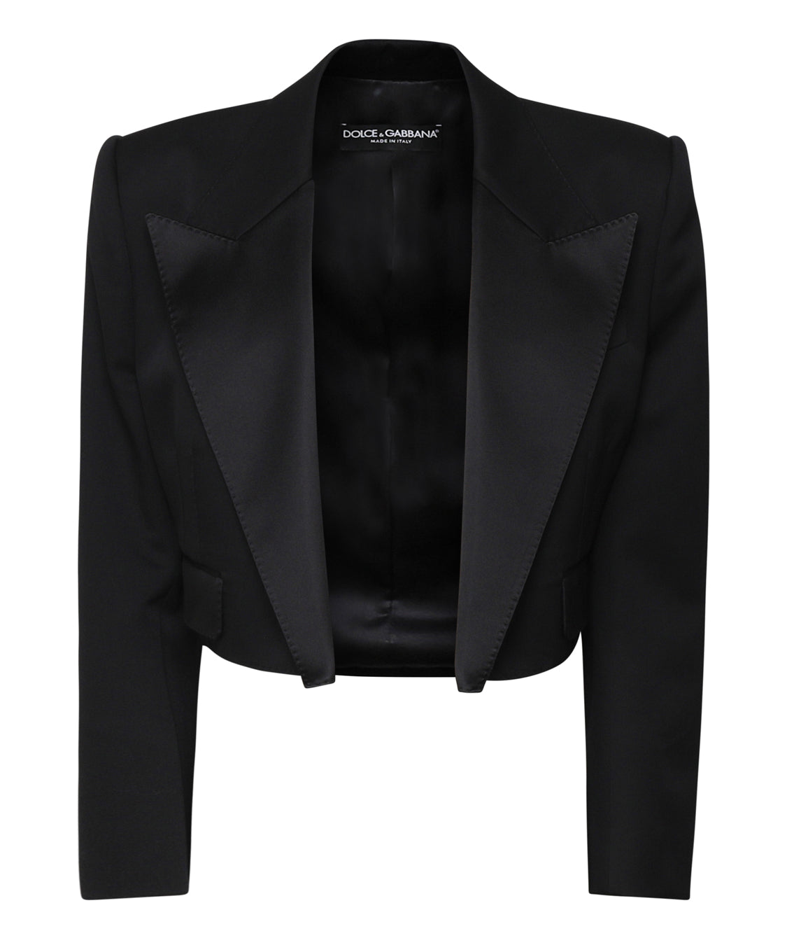 Giacca strutturata crop F26X5T FU28JN0000 DOLCE & GABBANA 