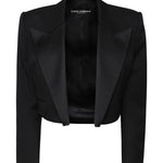 Giacca strutturata crop F26X5T FU28JN0000 DOLCE & GABBANA 