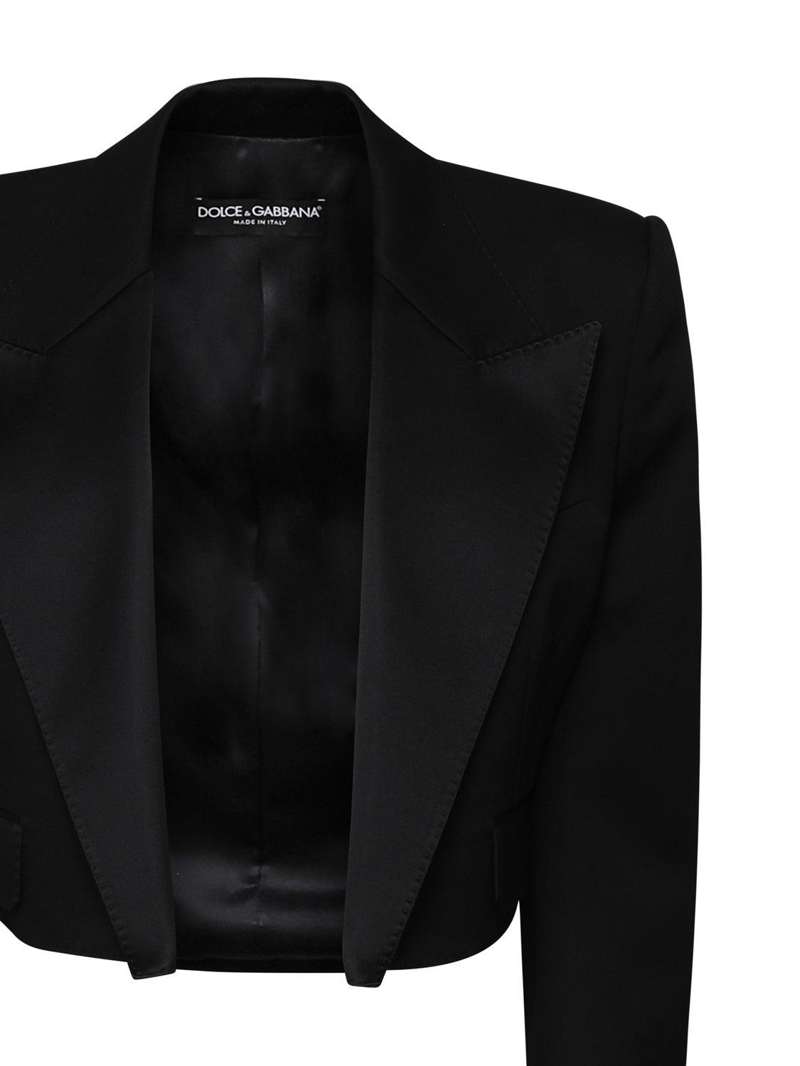 Giacca strutturata crop F26X5T FU28JN0000 DOLCE & GABBANA 