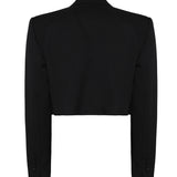 Giacca strutturata crop F26X5T FU28JN0000 DOLCE & GABBANA 