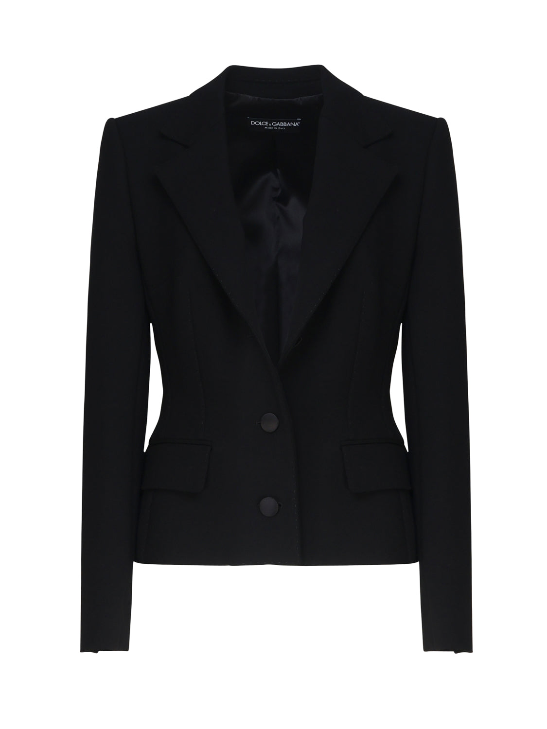 Giacca Dolce monopetto in lana F27AWT FUBF1N0000 DOLCE & GABBANA 