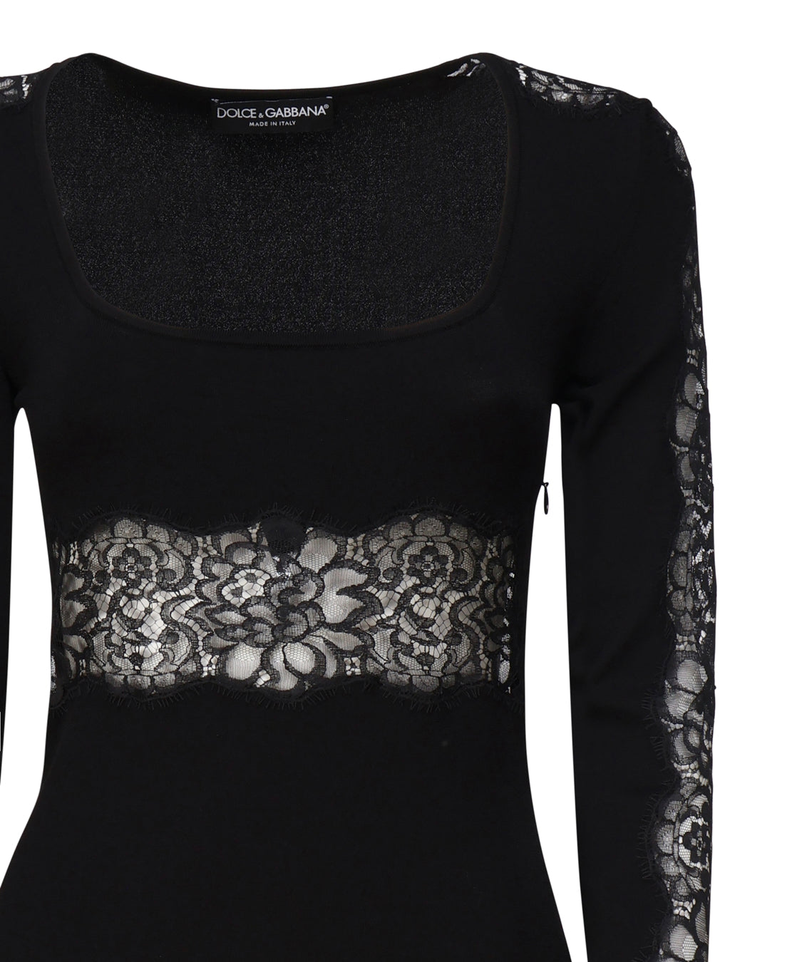 Pullover  in maglia di misto viscosa FXX19T JFMAXN0000 DOLCE & GABBANA 