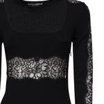 Pullover  in maglia di misto viscosa FXX19T JFMAXN0000 DOLCE & GABBANA 