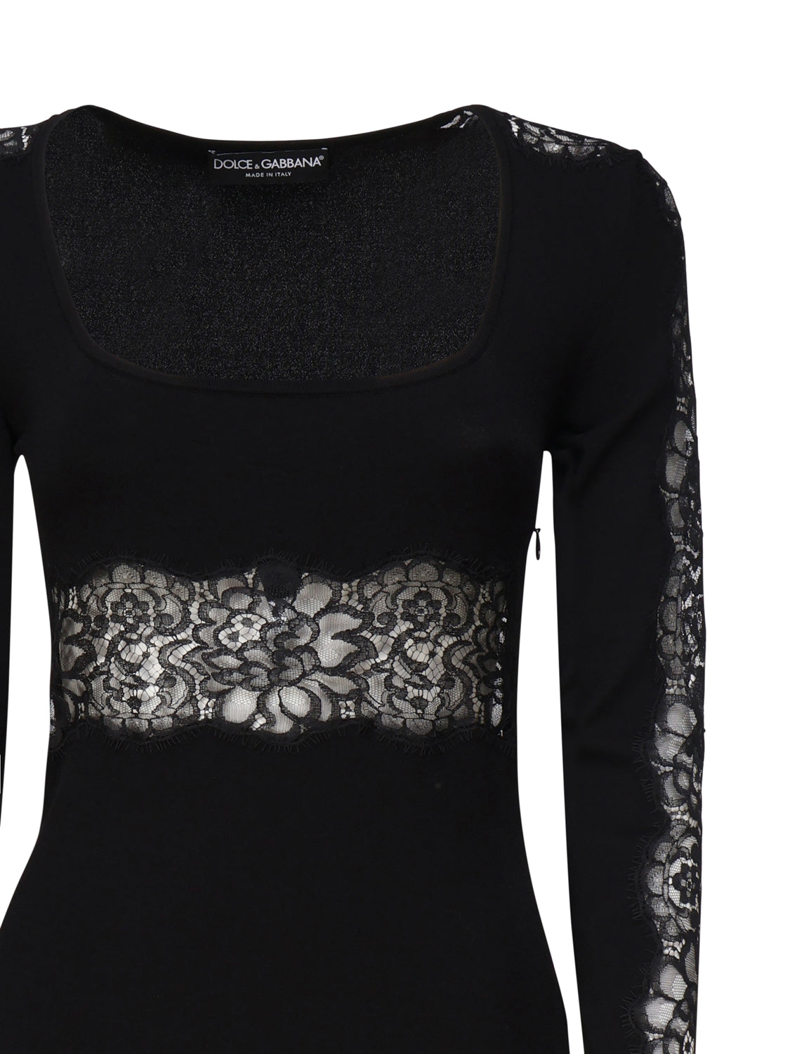 Pullover  in maglia di misto viscosa FXX19T JFMAXN0000 DOLCE & GABBANA 