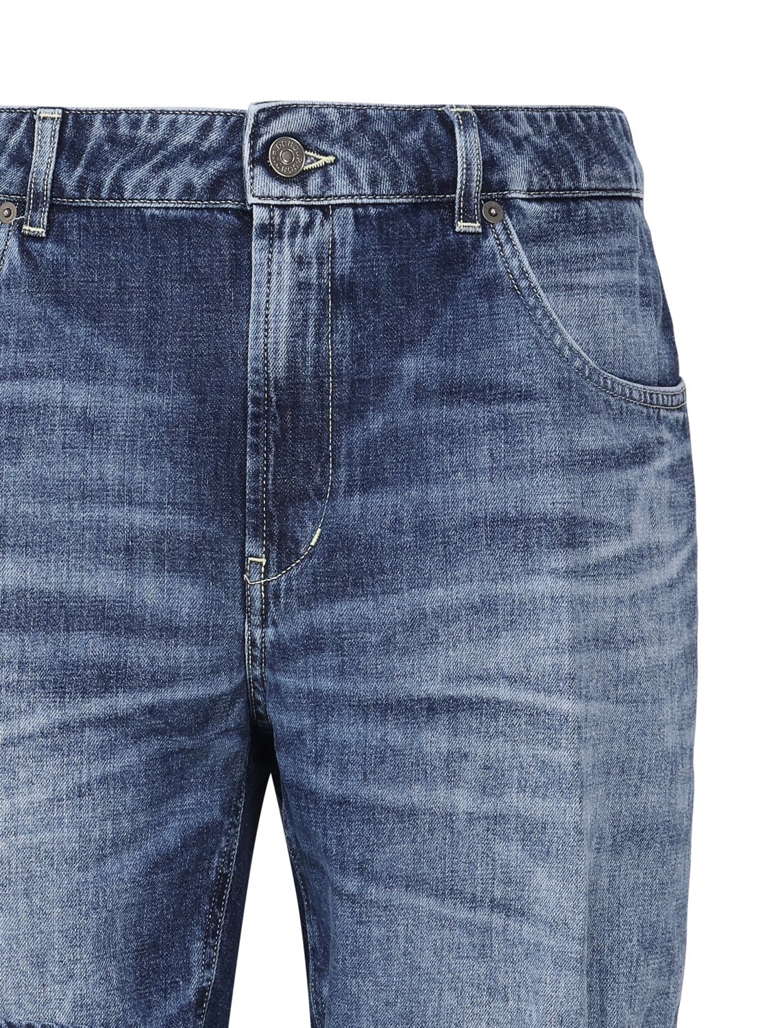Bermuda in cotone Dereck UP454DF0261U GY6800 DONDUP 