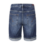 Bermuda in cotone Dereck UP454DF0261U GY6800 DONDUP 