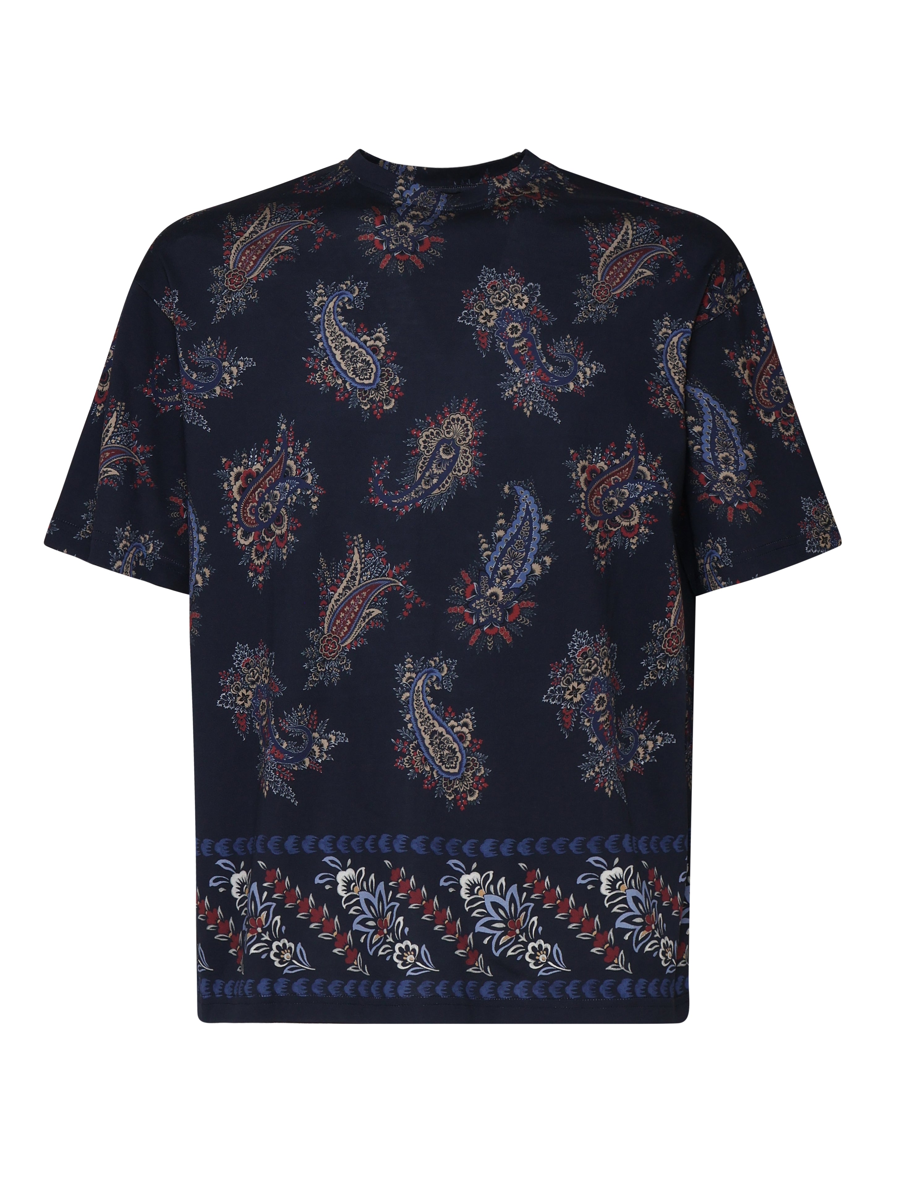 T-shirt in cotone Fantasia MRMA0004 AJ055X0883 ETRO 