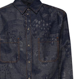 Camicia in denim con paisley MRNE0003 99TTE14S9091 ETRO 
