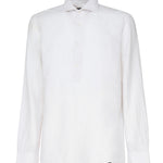 Polo camicia con collo francese NCMA148263L VVRB001 FAY 