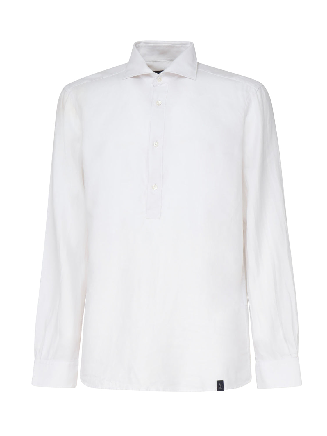 Polo camicia con collo francese NCMA148263L VVRB001 FAY 