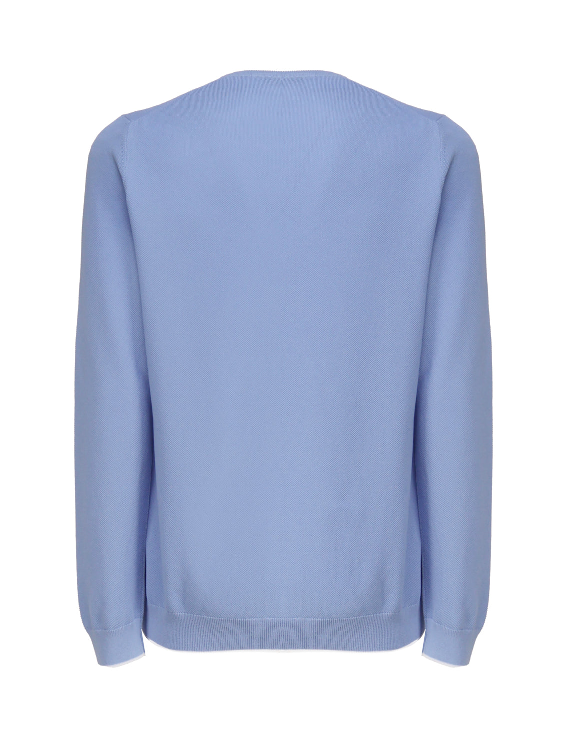 Maglioncino in cotone con collo tondo NMMC1482350 VTN033W FAY 
