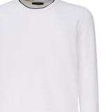 Maglioncino in cotone con collo tondo NMMC1482350 VTN2091 FAY 