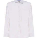Camicia in cotone con logo ton sur ton NRMA3481540 VYPB001 FAY 
