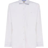Camicia in cotone con logo ton sur ton NRMA3481540 VYPB001 FAY 