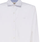 Camicia in cotone con logo ton sur ton NRMA3481540 VYPB001 FAY 