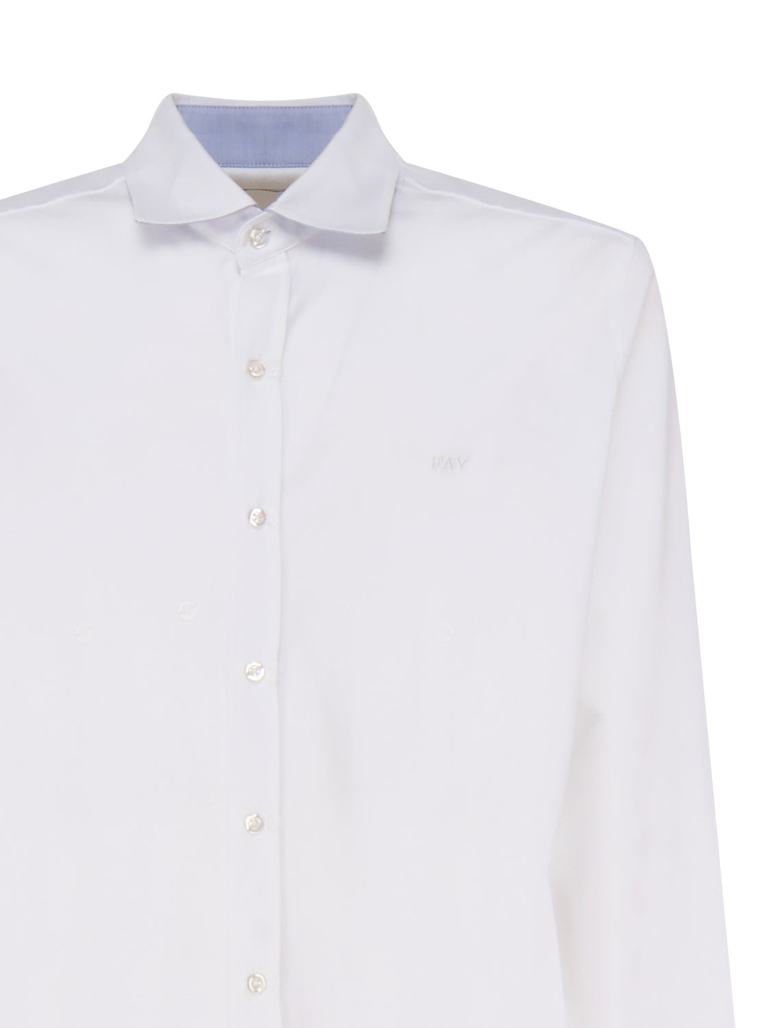 Camicia in cotone con logo ton sur ton NRMA3481540 VYPB001 FAY 
