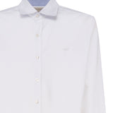 Camicia in cotone con logo ton sur ton NRMA3481540 VYPB001 FAY 