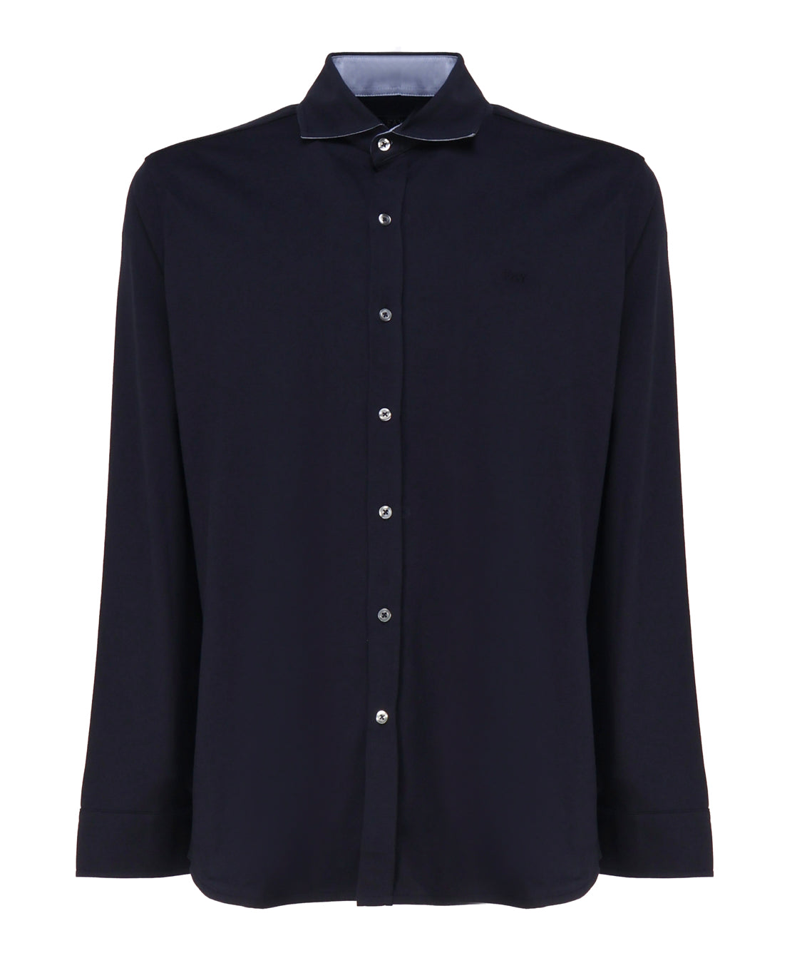 Camicia in cotone con logo ton sur ton NRMA3481540 VYPU806 FAY 