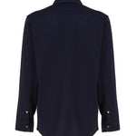 Camicia in cotone con logo ton sur ton NRMA3481540 VYPU806 FAY 