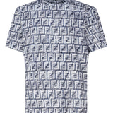 Multi Logo T-shirt FY0936 AR79F04V6 FENDI 