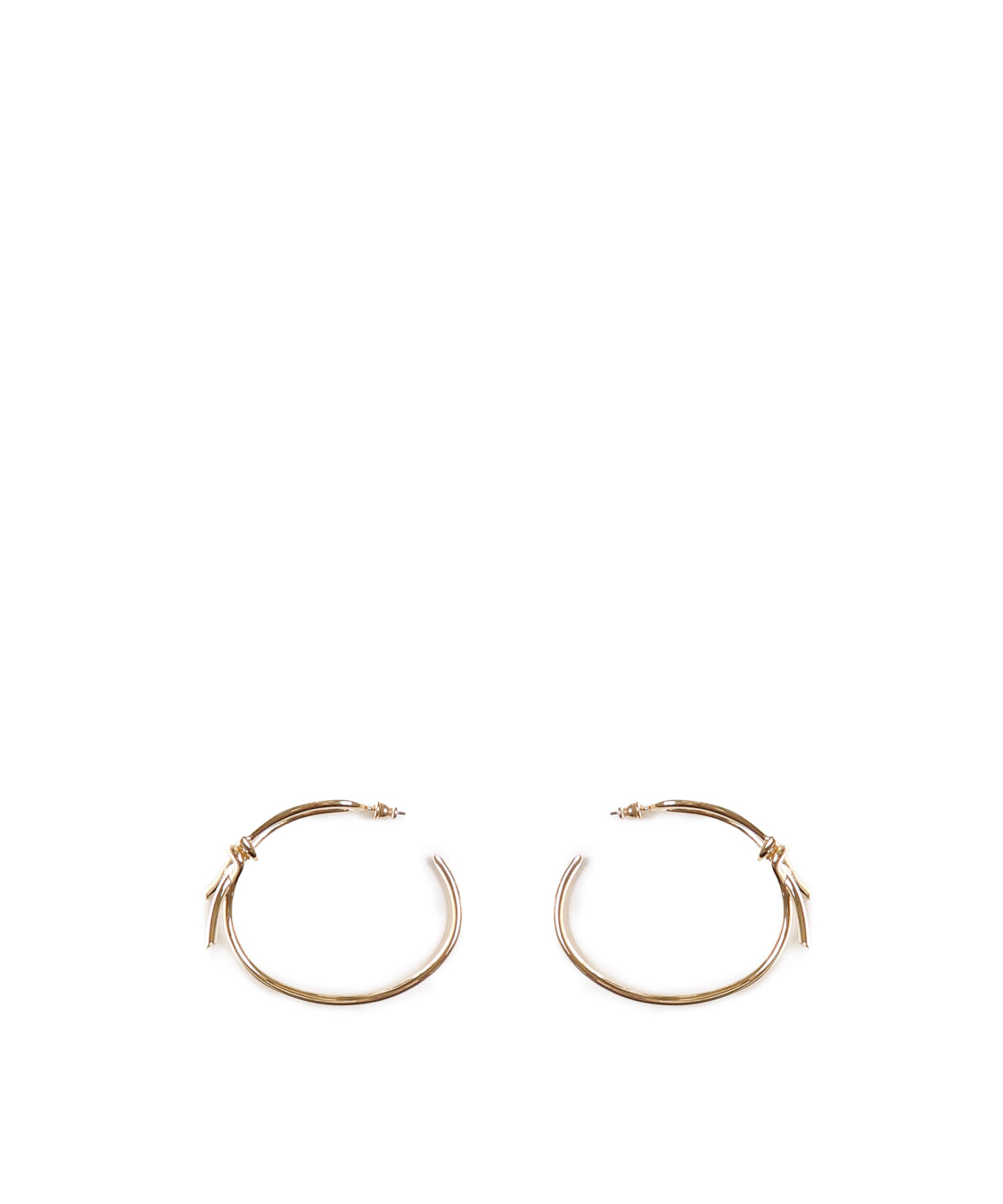 Orecchini a cerchio con nodo 760708 770522001 FERRAGAMO 