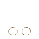 Orecchini a cerchio con nodo 760708 770522001 FERRAGAMO 