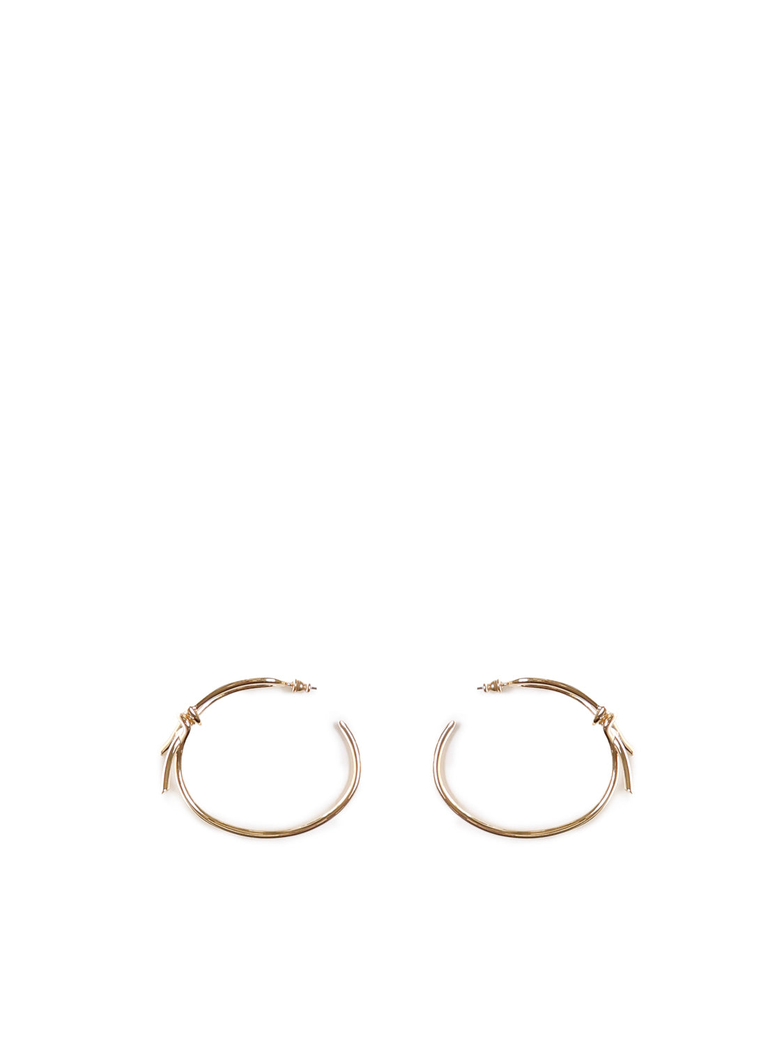 Orecchini a cerchio con nodo 760708 770522001 FERRAGAMO 