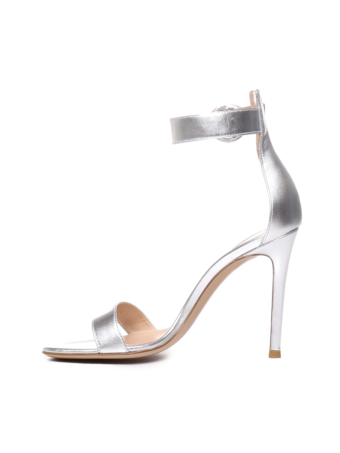 Sandali Portofino 105 G61096.15RIC.NPSARGE NAPPASILK SILVER GIANVITO ROSSI 