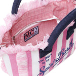 Borsa Colette con manici e tracolla COLETTE SPONGE -01384F MC2 SAINT BARTH 