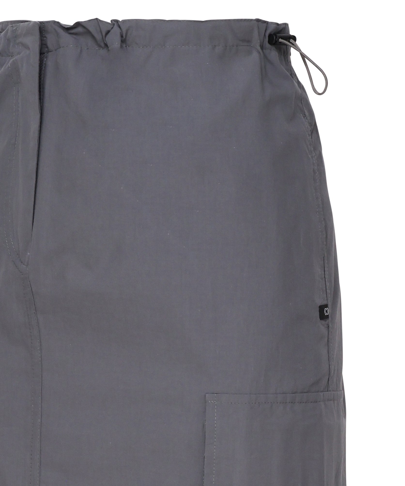 Gonna lunga cargo in cotone DN6105 -GRAFITE OTTOD'AME 