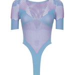 Vivian Bodysuit SS24CSW144 CORE SHAPEWEARCRYPTO BLUE POSTER GIRL 