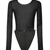 Body a schiena nuda 791344 Y37TE1000 SAINT LAURENT 