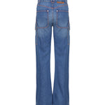 Jeans cargo retrò in denim di cotone 6D0246 3SPH584141 STELLA McCARTNEY 