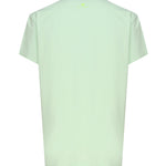 T-shirt in cotone con logo circolare 6J0273 3SPY533442 STELLA McCARTNEY 