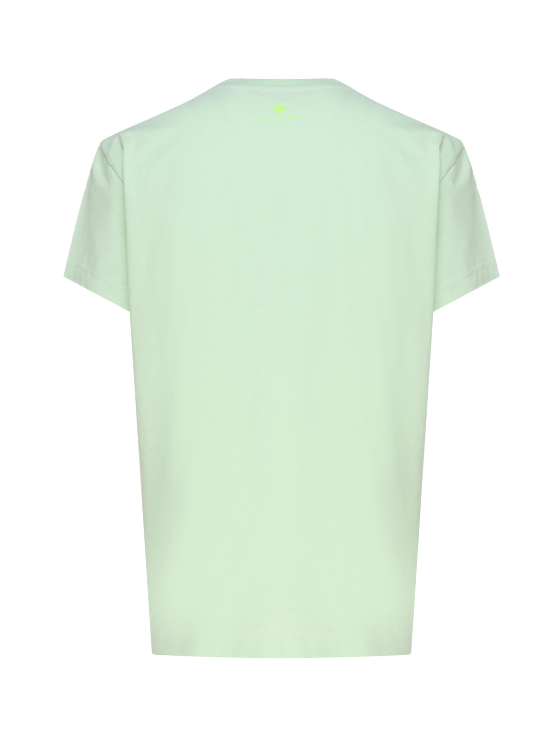 T-shirt in cotone con logo circolare 6J0273 3SPY533442 STELLA McCARTNEY 