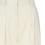 Pantaloni Nathalie in misto lino TM150407A TNL009PALE YELLOW THE ANDAMANE 